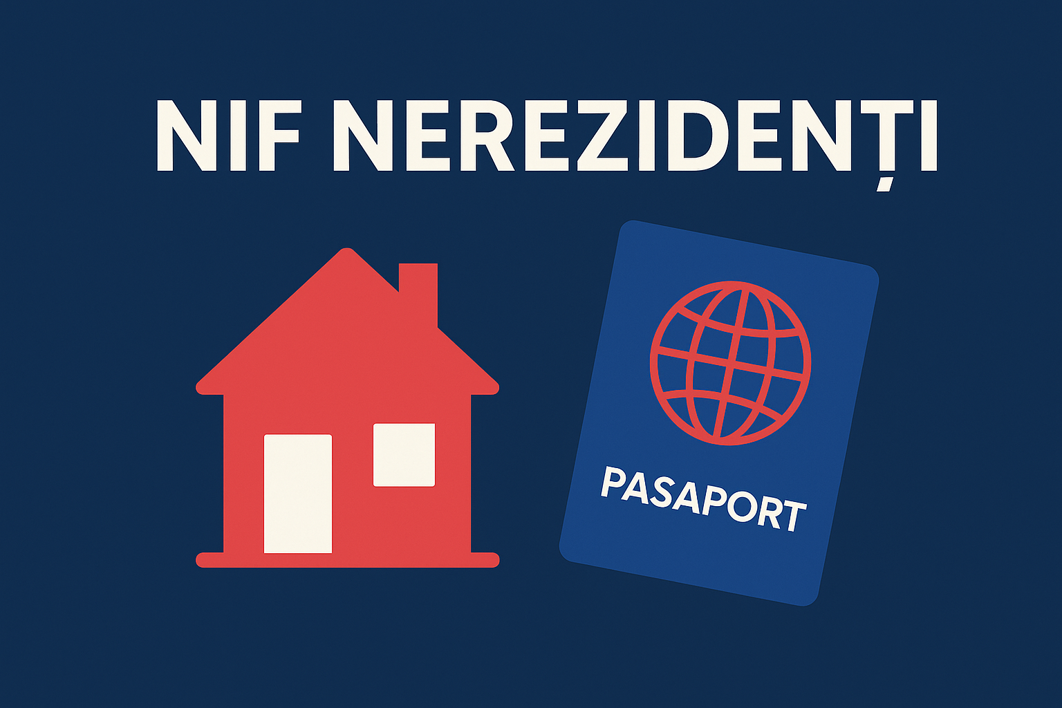 NIF nerezidenți – casă și pașaport (nerezident fiscal România)