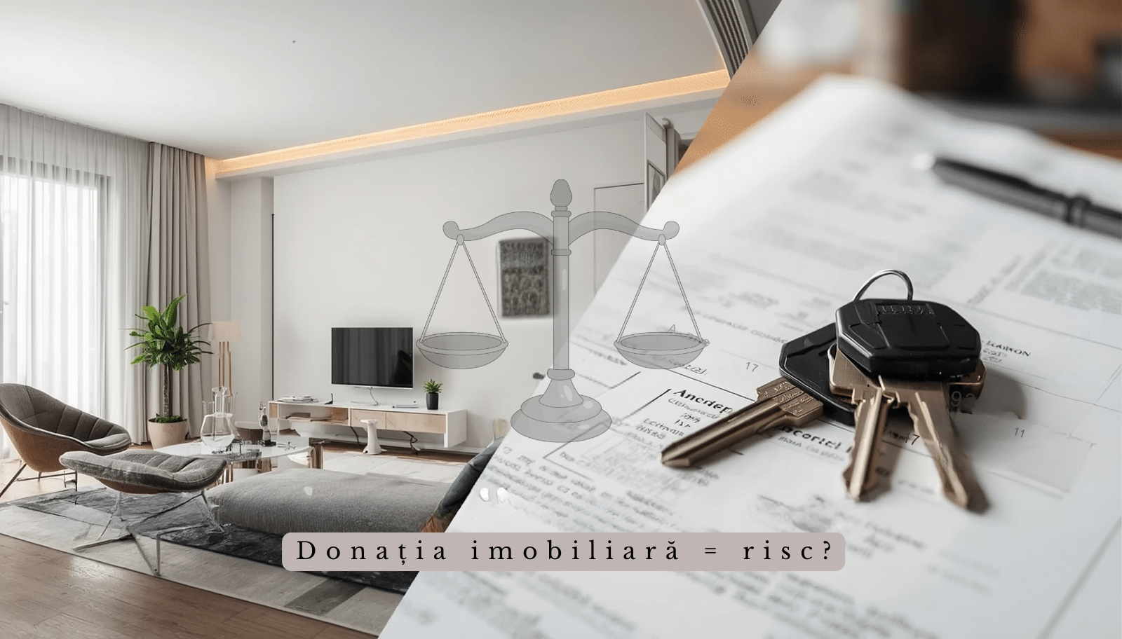 donație imobiliară risc cumpărare imobil donat contract și chei